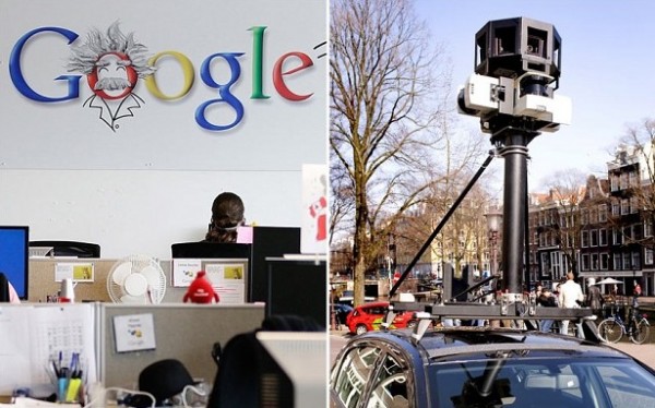 Carro do Google invade redes sem fio de residências e empresas para roubar dados.